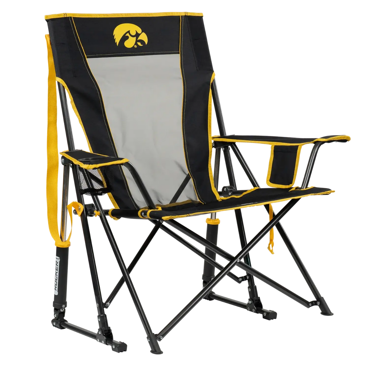 College Comfort Pro Rocker™ - Iowa Hawkeyes - Classic Use